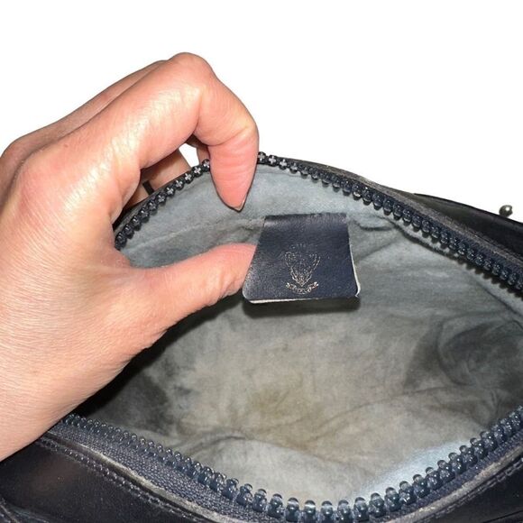 Gucci navy Gg canvas web shoulder bag - Picture 9 of 13